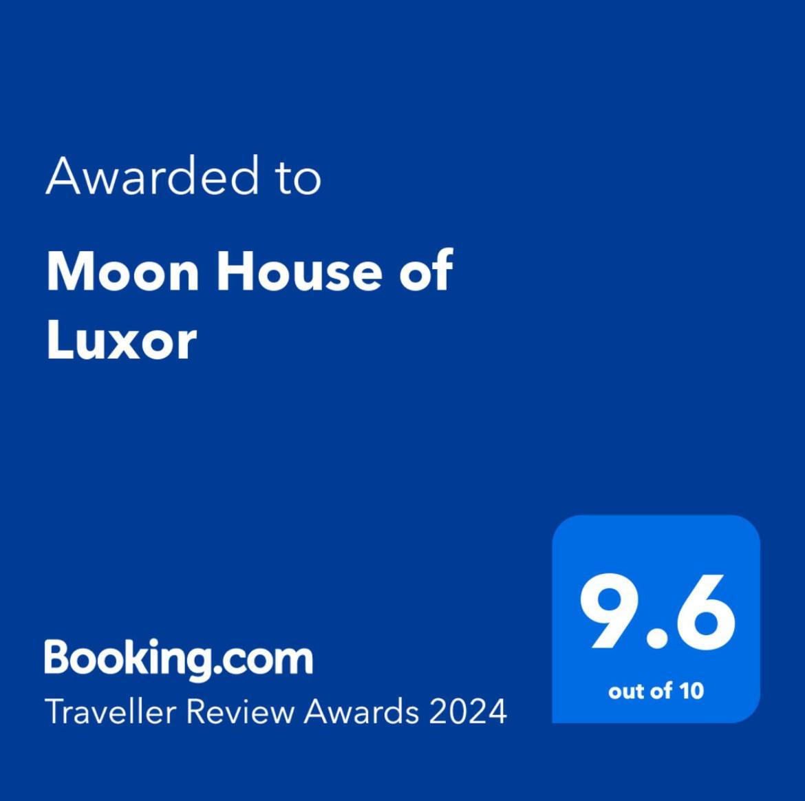 Moon House Of Luxor Leilighet Eksteriør bilde